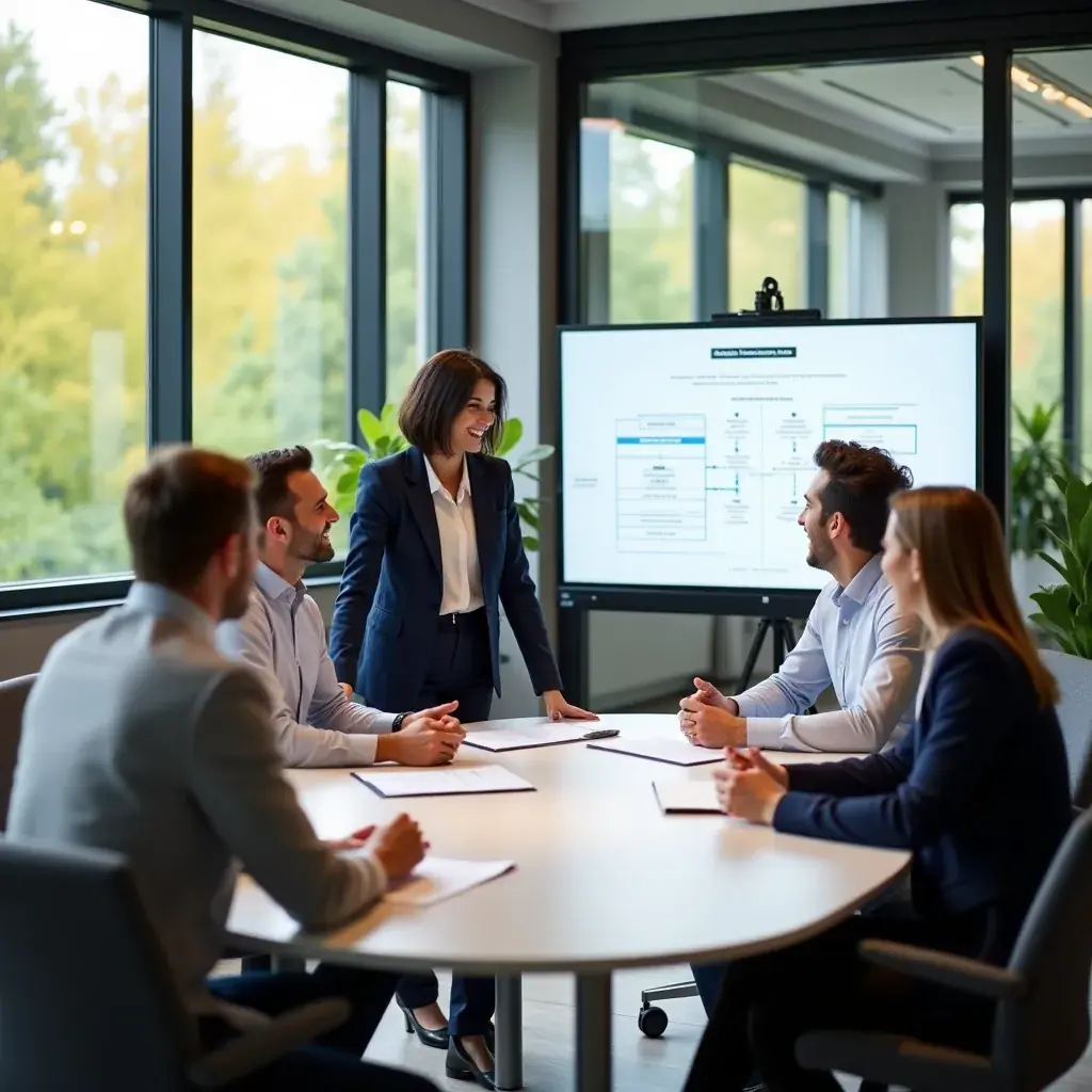 Modern geometric design